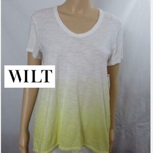 WILT Hi low Boyfriend shrunken tee shirt, M,  CB2335